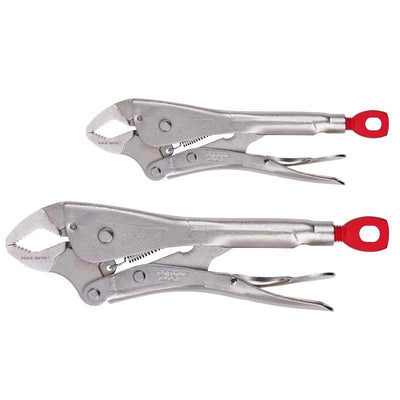 Milwaukee 7&10 in. Forged Alloy Steel Locking Pliers Set