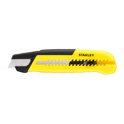Stanley 6.29 in. Sliding Snap Knife Black/Yellow