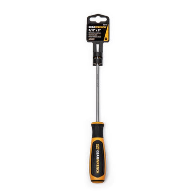 GEARWRENCH 3/16 in. X 6 in. L Slotted Cabinet Screwdriver