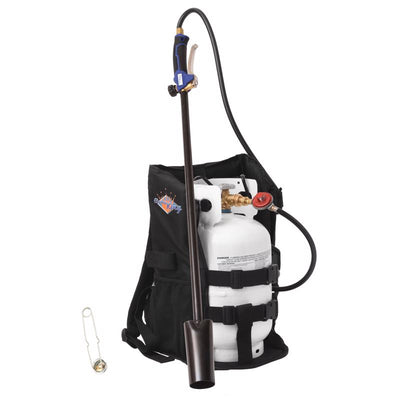 Flame King 10 lb Weed Burner Weed Torch Kit Steel 3 pc Propane