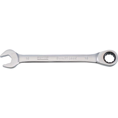 DeWalt 18 mm X 18 mm 12 Point Metric Ratcheting Combination Wrench 9-7/32 in. L