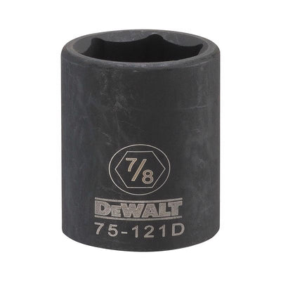 DeWalt 7/8 in. X 1/2 in. drive SAE 6 Point Deep Impact Socket