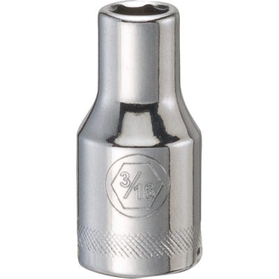 DeWalt 3/16 in. X 1/4 in. drive SAE 6 Point Socket