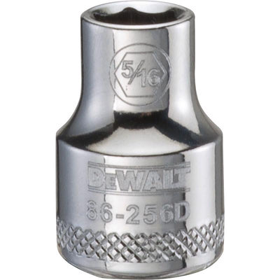 DeWalt 5/16 in. X 3/8 in. drive SAE 6 Point Socket