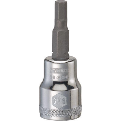 DeWalt 3/16 in. X 3/8 in. drive SAE Bit Socket