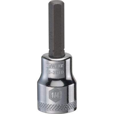 DeWalt 1/4 in. X 3/8 in. drive SAE Bit Socket