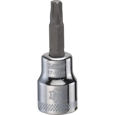 DeWalt T30 Sizes X 3/8 in. drive Torx Bit Socket