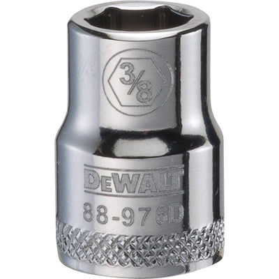 DeWalt 3/8 in. X 3/8 in. drive SAE 6 Point Socket
