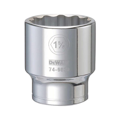 DeWalt 1-5/8 in. X 3/4 in. drive SAE 12 Point Socket