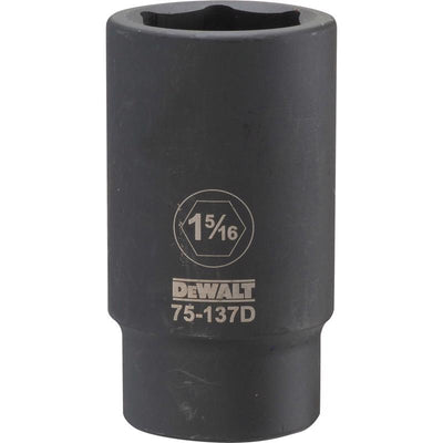 DeWalt 1-5/16 in. X 3/4 in. drive SAE 6 Point Impact Socket