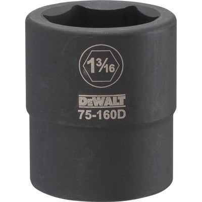 DeWalt 1-3/16 in. X 3/4 in. drive SAE 6 Point Impact Socket