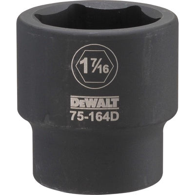DeWalt 1-7/16 in. X 3/4 in. drive SAE 6 Point Impact Socket