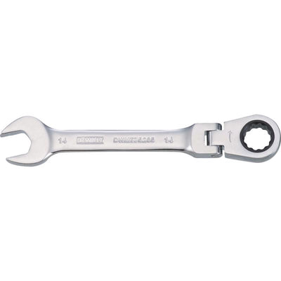 DeWalt 14 mm X 14 mm 12 Point Metric Flex Head Combination Wrench 6.28 in. L
