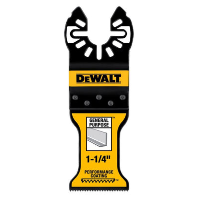 DEWALT Performance Coating 1-1/4 in. W Bi-Metal Oscillating Blade