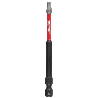 Milwaukee Shockwave Torx T20 X 3-1/2 in. L Power Bit Alloy Steel