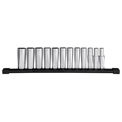 Milwaukee 3/8 in. drive Metric 12 Point Socket 12 pc