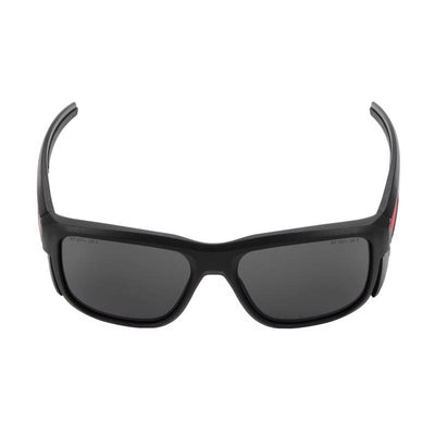 Milwaukee Full Frame Safety Glasses Black Lens Black Frame 1 pair