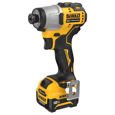 DeWalt 12V MAX XTREME 1/4 in. Cordless Brushless 3-Speed Impact Driver Kit (Battery & Charger)