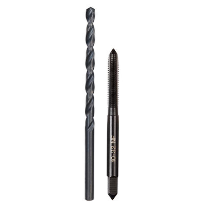 Milwaukee High Speed Steel SAE NF Plug Tap and Drill Bit Set 2 pc