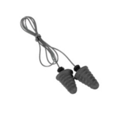 3M Banded Ear Plugs Black 4 pair