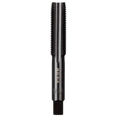 Milwaukee High Carbon Steel SAE Straight Plug Tap 9/16-18 NF