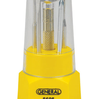 General Multi-Blade Precision Screwdriver Set 5 pc