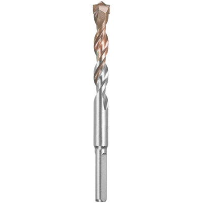 DeWalt 1/2 in. X 6 in. L Carbide Tipped Percussion Drill Bit 3-Flat Shank
