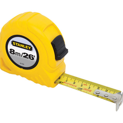 Stanley 26 ft. L X 1 in. W Compact Tape Measure