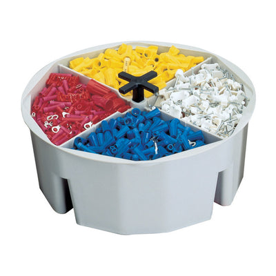 CLC 11.5 in. Bucket Tray Gray