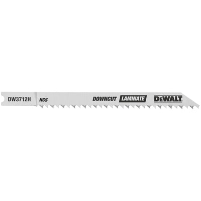 DEWALT 4 in. High Carbon Steel U-Shank Jig Saw Blade 10 TPI 5 pk