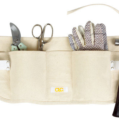 CLC Heavy Duty 5 pocket Cotton Waist Apron White