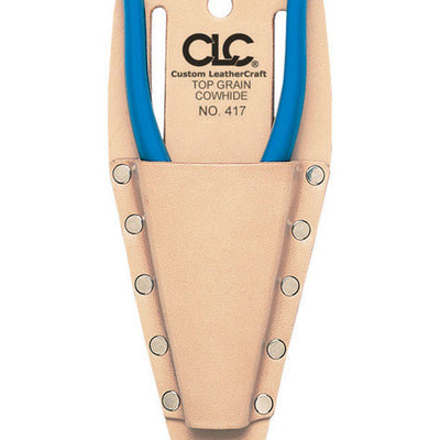 CLC 1 pocket Leather Plier and Tool Holder 3.8 in. L X 8.3 in. H Tan