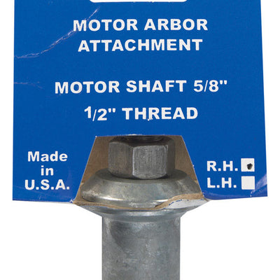 Chicago Die Cast 3 inch in. L Work Arbor 5/8 in.