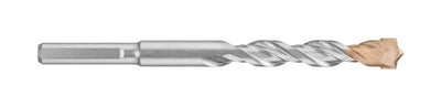 DeWalt 7/16 in. X 6 in. L Carbide Tipped Percussion Drill Bit 3-Flat Shank