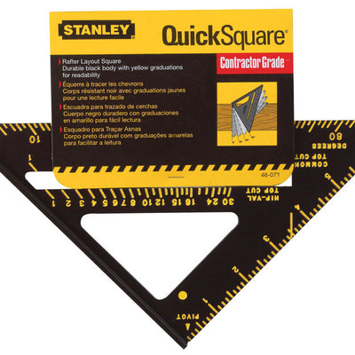 Stanley QuickSquare 10.25 in. L Aluminum Layout Tool
