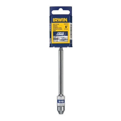 Irwin 6 in. Steel Extension Drill Bit 1/4 in. Quick-Change Hex Shank
