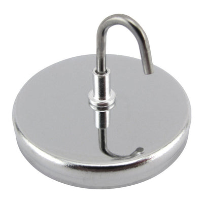 Magnet Source Handi-Hook 1.25 in. L X 2 in. W Silver Magnetic Hook 20 lb. pull