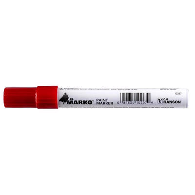 C.H. Hanson El Marko Red Valve Tip Paint Marker
