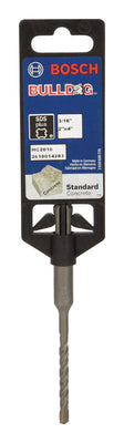 Bosch Bulldog 3/16 in. X 4 in. L Steel SDS-plus Rotary Hammer Bit SDS-Plus Shank