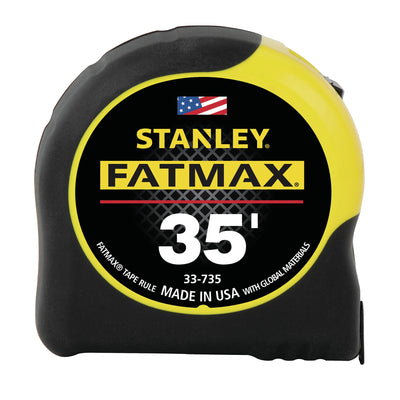 Stanley FatMax 35 ft. L X 1.25 in. W Compact Wide Blade Tape Measure