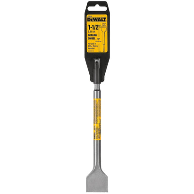 DeWalt 1-1/2 in. X 10 in. L Steel Scaling Chisel Bit SDS-Plus Shank
