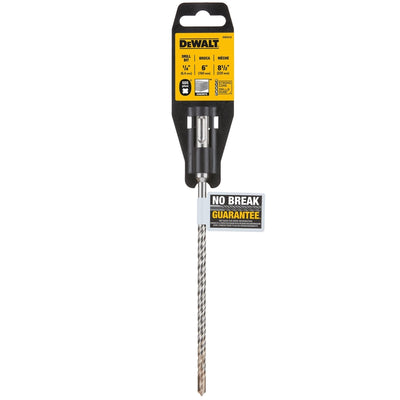 DeWalt 1/4 in. X 8-1/2 in. L Carbide Tipped Drill Bit SDS-Plus Shank