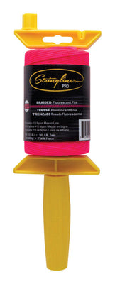 Stringliner Pro Braided Mason Line and Reel 500 ft. Pink