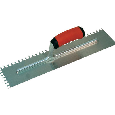 Marshalltown 4-1/2 in. W X 11 in. L Steel Notched Trowel