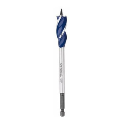 Irwin Speedbor 5/8 in. X 6 in. L Carbon Steel Wood Boring Bit Quick-Change Hex Shank