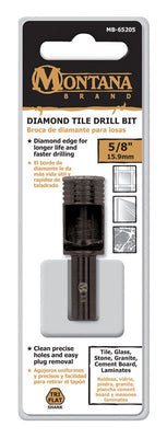 Montana Brand 5/8 in. Alloy Steel Drill Bit 3-Flat Shank