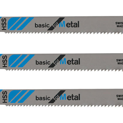 Bosch 3-1/8 in. High Carbon Steel U-Shank Wavy set and milled Jig Saw Blade 24 TPI 3 pk