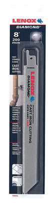 Lenox 8 in. Diamond Grit Reciprocating Saw Blade Grit TPI
