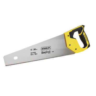 Stanley SharpTooth 15 in. Steel Hand Saw 11 TPI