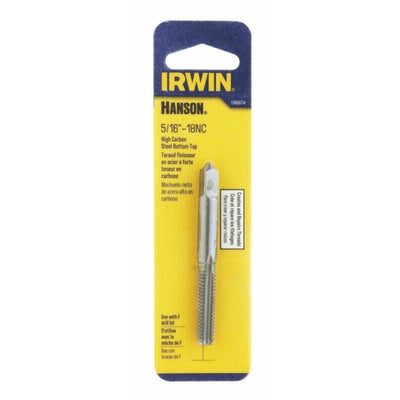 Irwin Hanson High Carbon Steel SAE Bottom Tap 5/16 in.